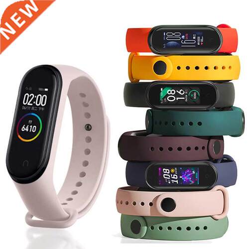 Strap for Mi Band 6 5 4 3 Bracelet for Mi Band 5 4 Strap Sil