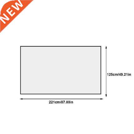 16:9 Projector Screen Foldable Simple Curtain Screen100