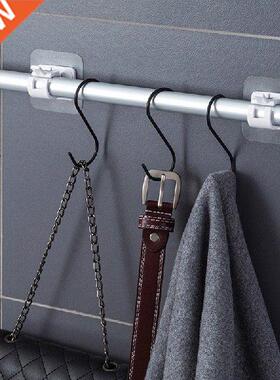 2 Pcs Curtain Rod Brackets hesive Drapery Hooks for