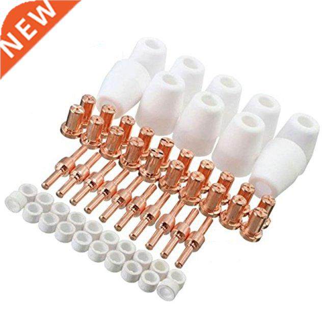 60 Pcs/Set Ceramic + red copper Air Plasma Cutting Cutter Co