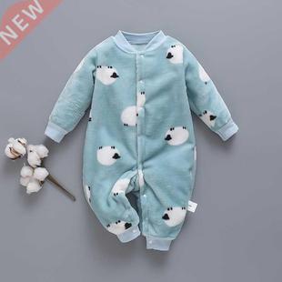 Autumn & Winter Newborn Baby Clothes Dinosaur Print Baby