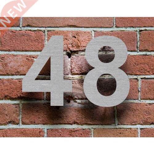 6 Inch House Number Sign 0-9 D Self Adhesive Door Plate