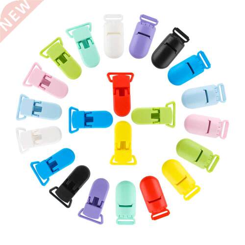 Kovict 20pcs Plastic Baby colour Pacifier Clips Wholesale So
