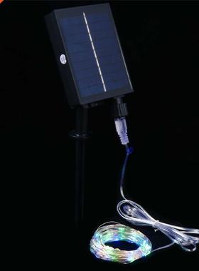 1 Set Outdoor Solar String Lights Patio Fairy Garden Lights