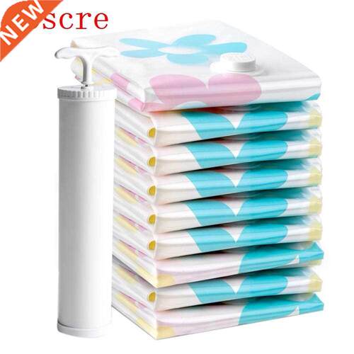 11pcs Home Clothes Vacuum Storage ag with pump Vaccum Seal