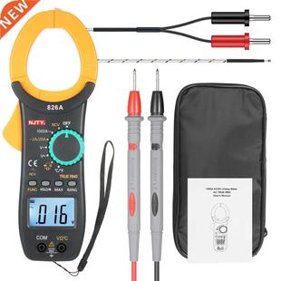 NJTY 826A 1000A AC Clamp Meter Auto Range 2000 Counts 1.9-in