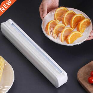 Cling Film Rotatable Food Wrapping Paper Dispenser With
