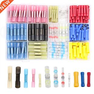 360PCS Heat Shrink Wire Butt Connectors Solder Sleeve Insula