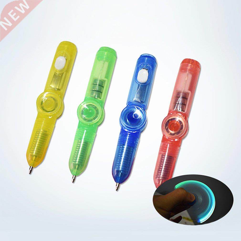 LED Spinning Pen Ball Pen Fidget Spinner Hand  Glow In Da