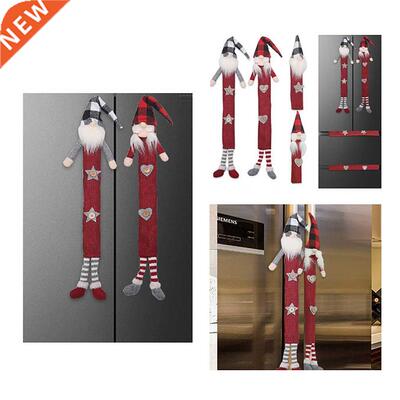 6 Peces/set Chrstmas Refrgerator Handle Covers Xmas Doll