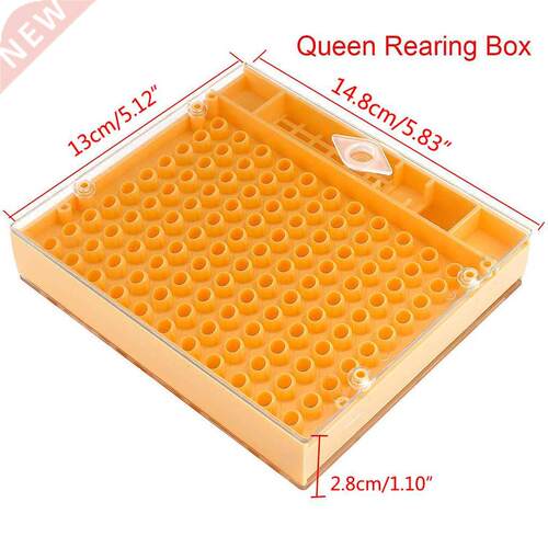 Beekeeping Bee Queen Rearing Cell Box Plastic Honeycombs Bee
