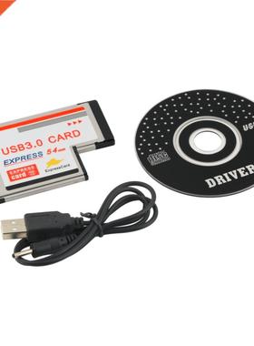 Express Cd to USB 3.0 54mm Adapter Converter PCMCIA 2 Port