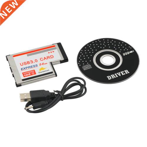 Express Cd to USB 3.0 54mm Adapter Converter PCMCIA 2 Port