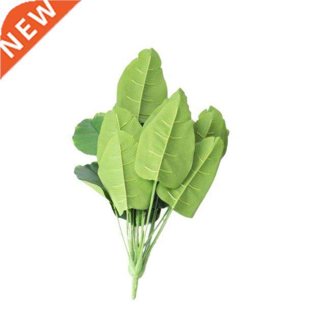 18 Leaves Potted Plant Large Artificial Banana Tree Fake Mon