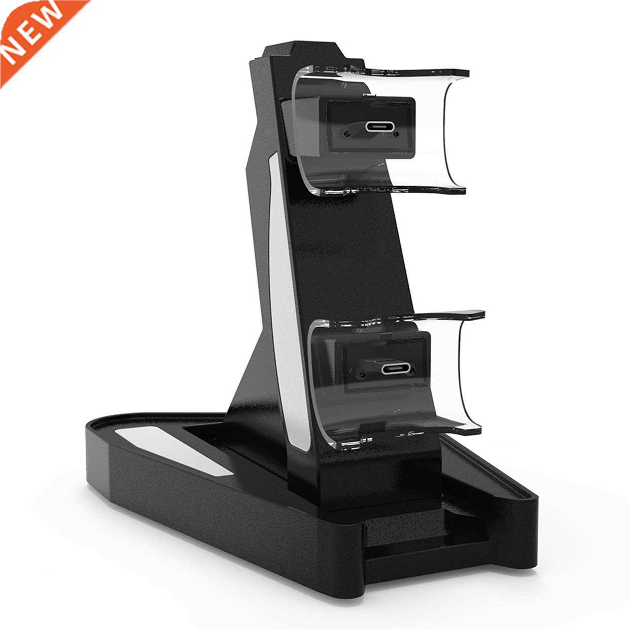New PS5 Controller Charger Dual US Charging Dock Station De