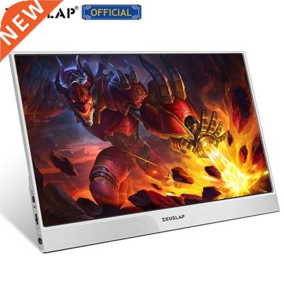 ZEUSLAP thin portable lcd hd monitor 15.6 usb type c hdmi f