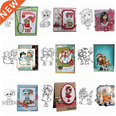 Clear Rubber Stamps for  Scrapbookng Card Chrstmas Gr
