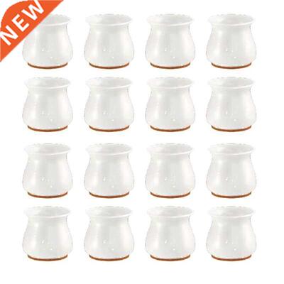 16Pcs Chair Leg Protectors,Silicone Leg Caps Protection Cove