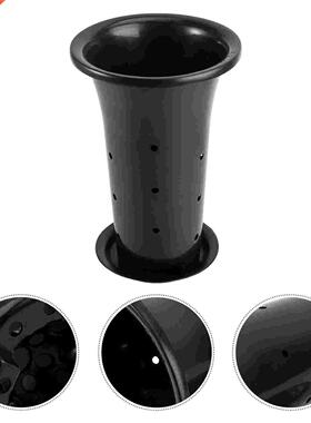 4pcs Plastic Side Hole Flower Pot Breathable Plant Pots