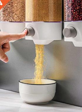 Wall Mounted Automatic Rice Cereal Dispenser Plastic