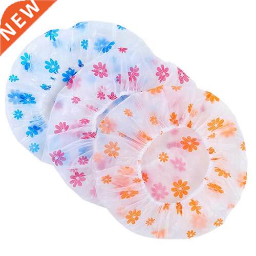 10Pcs Waterproof Shower Cap Point ath Hair Cover Elastic a