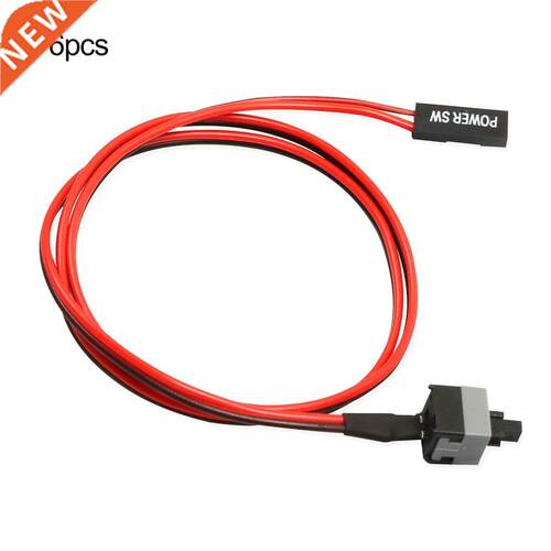 2-pin SW PC Power Cord On/Off Button Switch Wire Restrt Swi