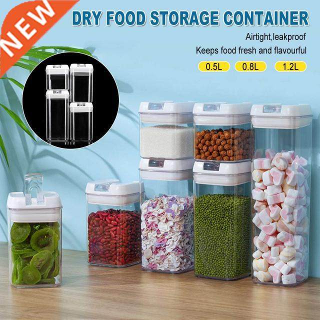 3/4Pcs Kitchen Refrigerator Noodle Box Draw Cereal Container