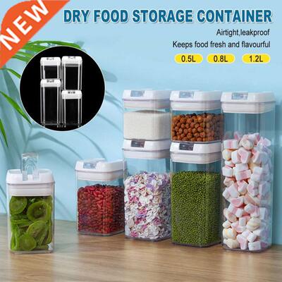 3/4Pcs Kitchen Refrigerator Noodle Box Draw Cereal Container