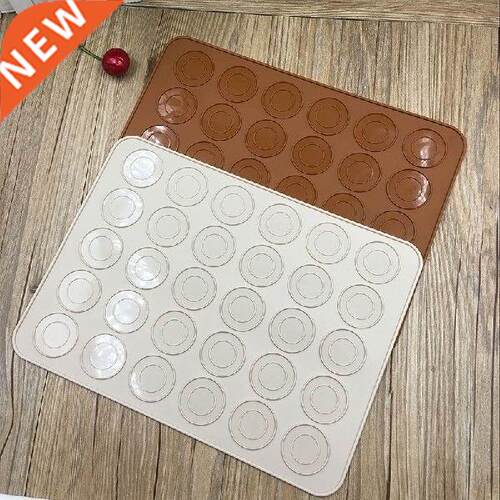 Random Color Silicone Baking Mat Baking Sheet Macaron Mould
