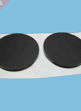 10PCS Black Round Self Adhesive Silicone Rubber Feet Furnitu
