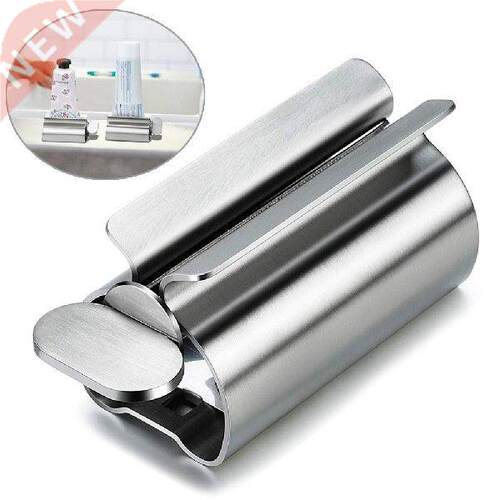 Stainless Steel Toothpaste Squeezer Manual Press Clip-on