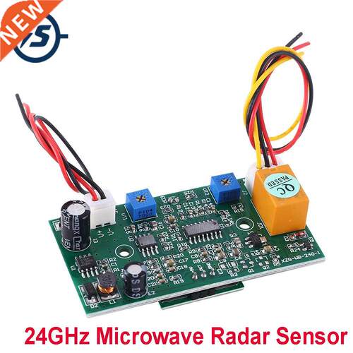 24GHz Microwave Radar Sensor Module Delay Time Sensing Dista