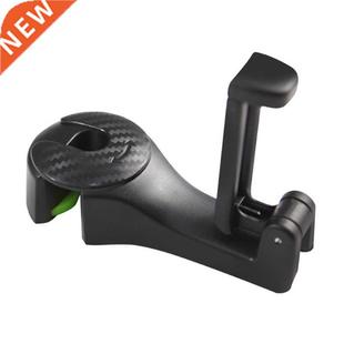 2 In 1 Car Headrest Hook With Phone Holder Seat Back Hanger