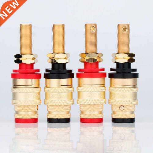 CMC-878L-SE Gold Plated Speaker AMP Binding Post Female Bana