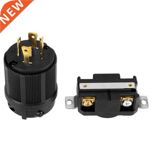 4 Pin NEMA L14-30 Mini Generator RV AC 125V-250V 30A Plug An