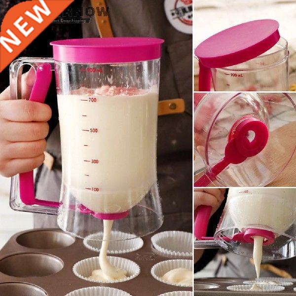 Cupcake Cream Dispenser Pancake DIY Mix Jug Baking