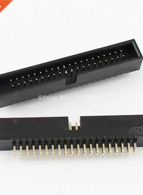 10 Pcs 1.27mm 2x20 Pin 40 Pin DIP Male Shrouded PCB Box Head