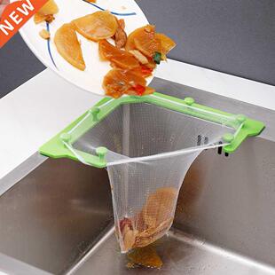 Hanging Net Filter Bag Multi-Purpose Triangle Drainage Rack