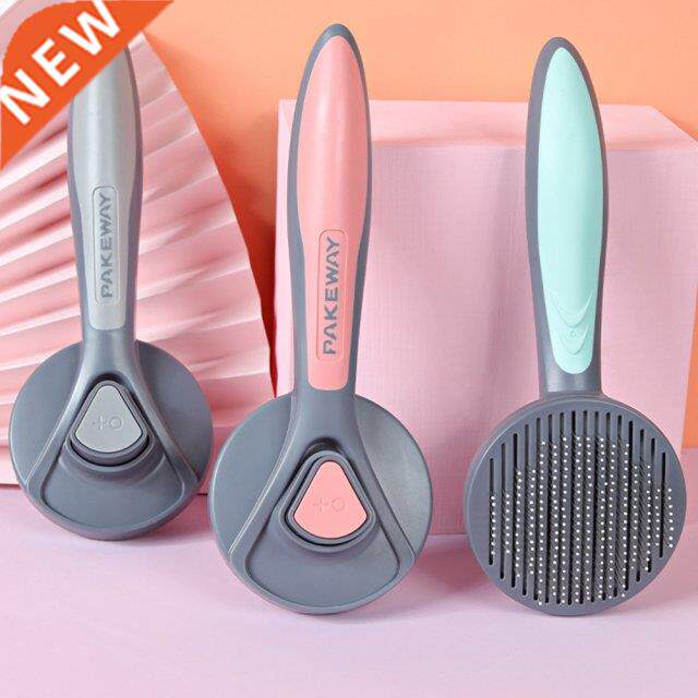 Pet Hair Removal Open Knot Cleaner One Key Trimmer Stainless