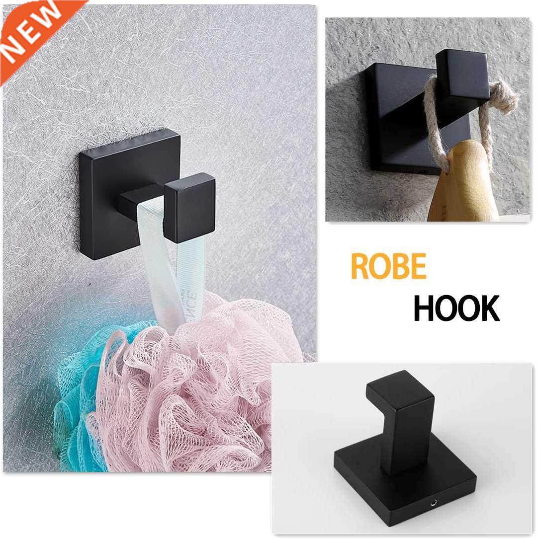 Bathroom Hardware Set Bathroom Accessories Black Robe Hook T