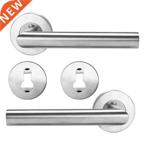 Stainless Steel Door Handle Adjustable Latch 适用于 Bath Lev