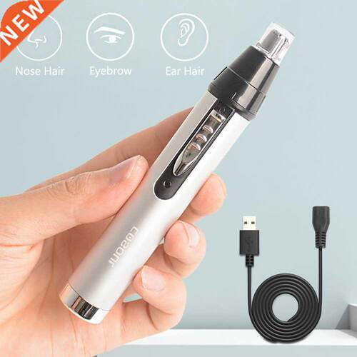 Rechargeable Nose Hair Trimmer Electric Removal Clipper Razo