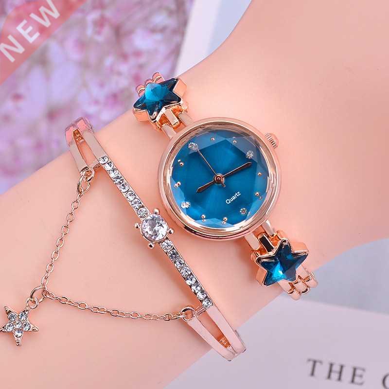 2022 Popular Star Diamond Ladies Watch Korean Version Female
