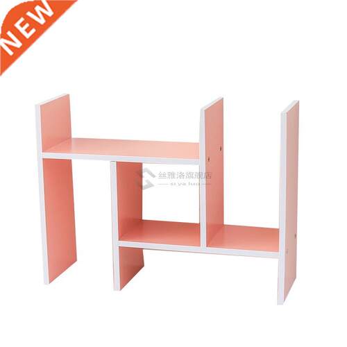 Pink wood filing file tray magazine DIY organizer desk acce