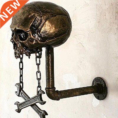 Independent Ghost Head Wall Figurine Decoration Resin