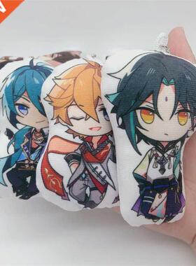 Game Genshin Impact Tartaglia Xiao Kaeya Cosplay Doll Toy Pl