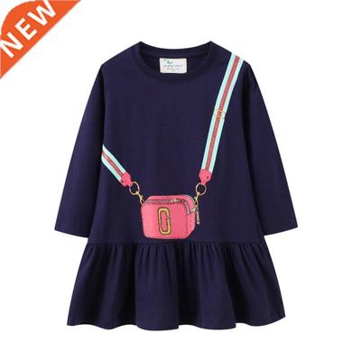 Jumping Meters Princess Girls Dresses For Autumn Winter Chil