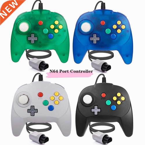 [New Version] 2 Pack for N64 Controller, Mini Game pad Joyst