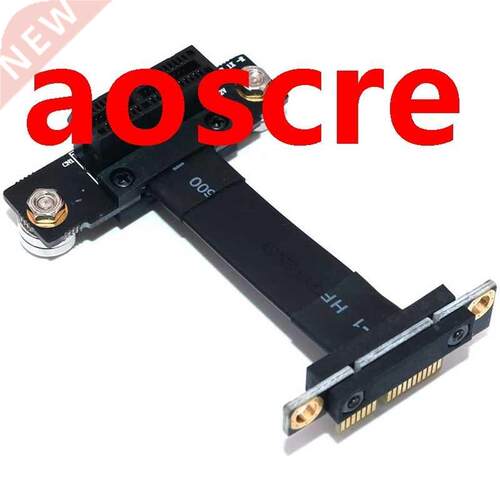 PCI-E PCI Express 36PIN 1X Extension Cable Dual Vertical 90