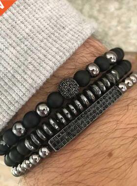 New Pc/Sets Micro Pave CZ 8mm Disco Ball & Bar Charm